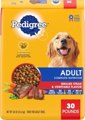 Pedigree Complete Nutrition Adult Dry Dog Food Grilled Steak & Vegetable Flavor Dog Kibble Pros, Cons & Review